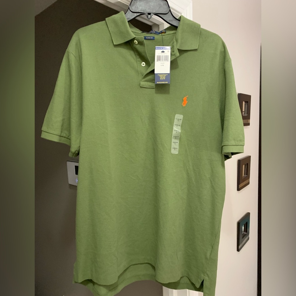 Mens Polo Ralph Lauren Iconic Mesh Polo